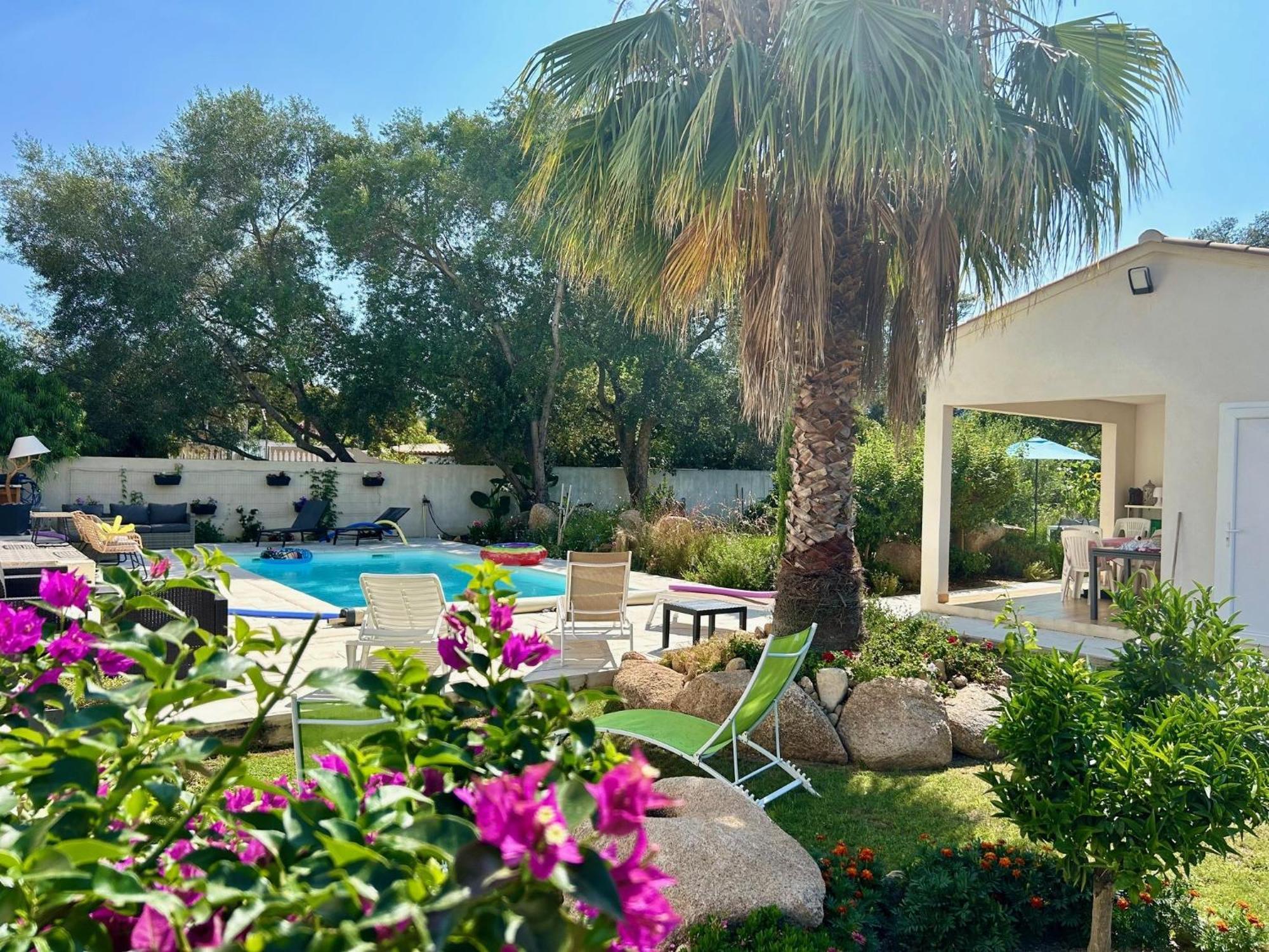 Mini Villa Pascal Paoli Avec Piscine - Proche Mer Prunelli-di-Fiumorbo Exteriör bild