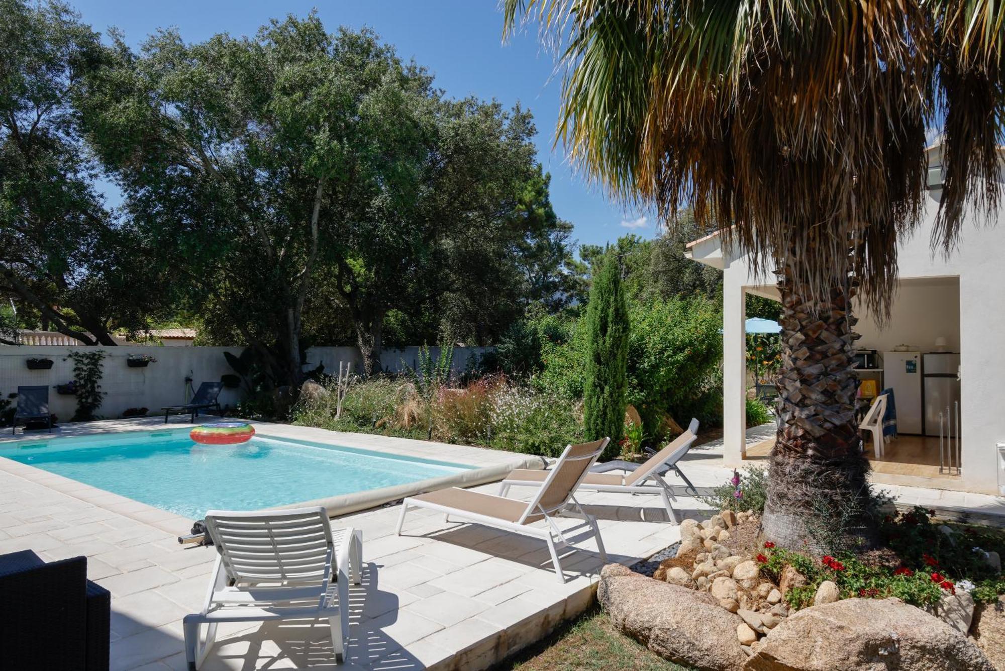 Mini Villa Pascal Paoli Avec Piscine - Proche Mer Prunelli-di-Fiumorbo Exteriör bild